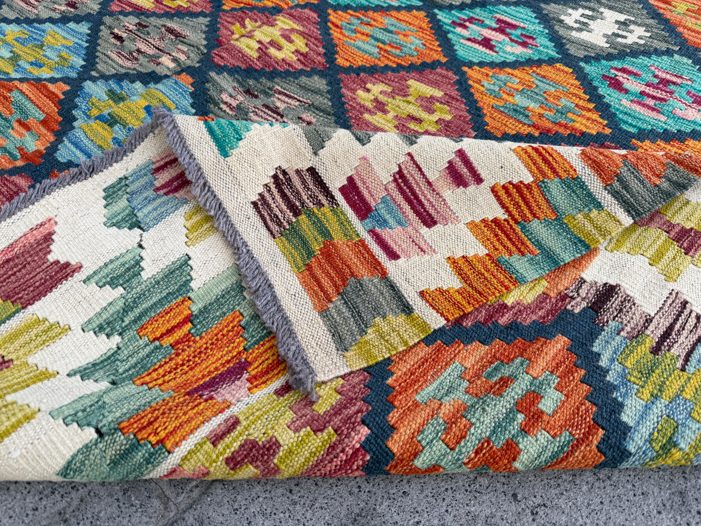 Afghan Maimana Kilim 300x200cm