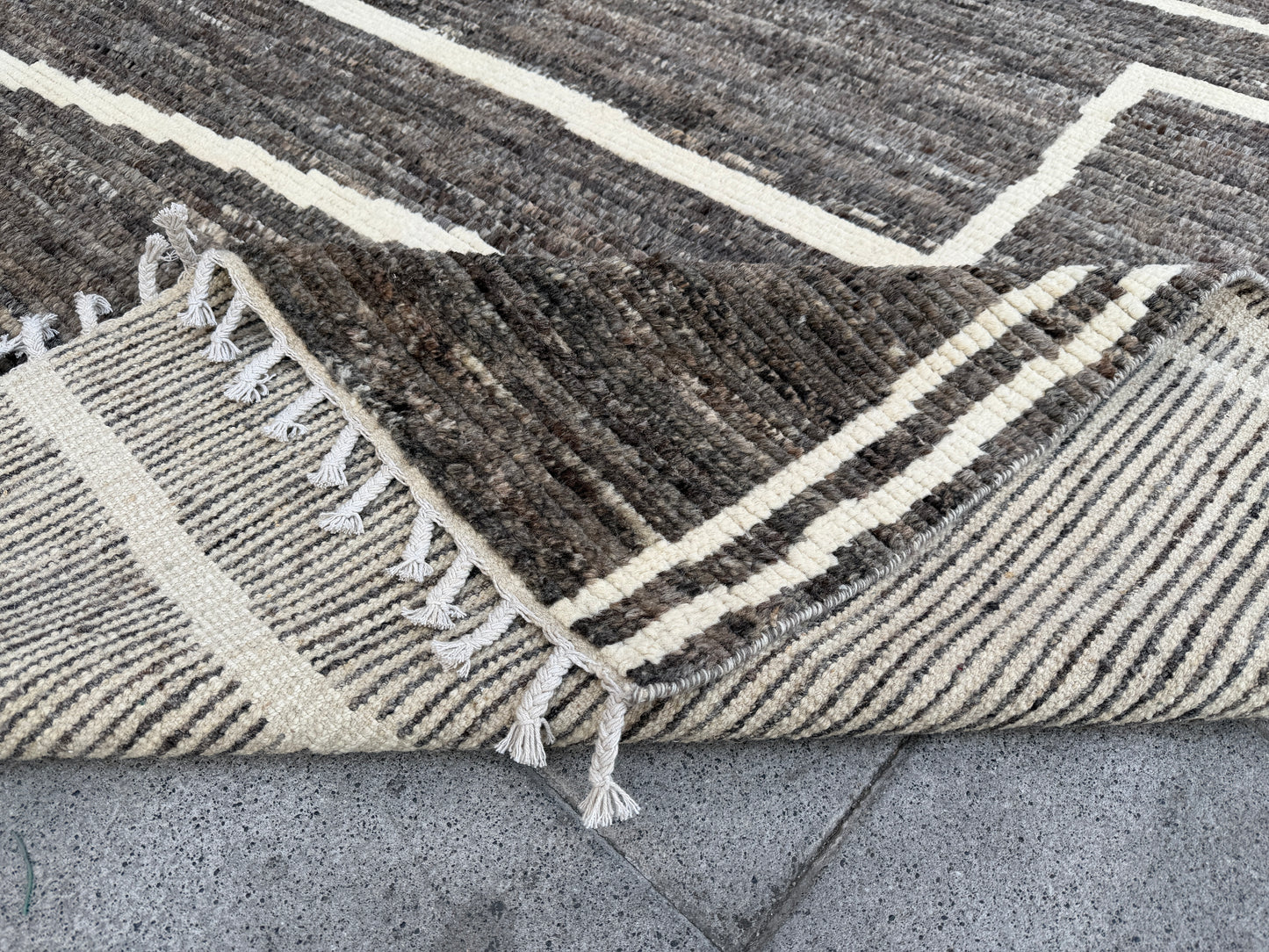 Berber Hand knotted Rug (380x280cm)