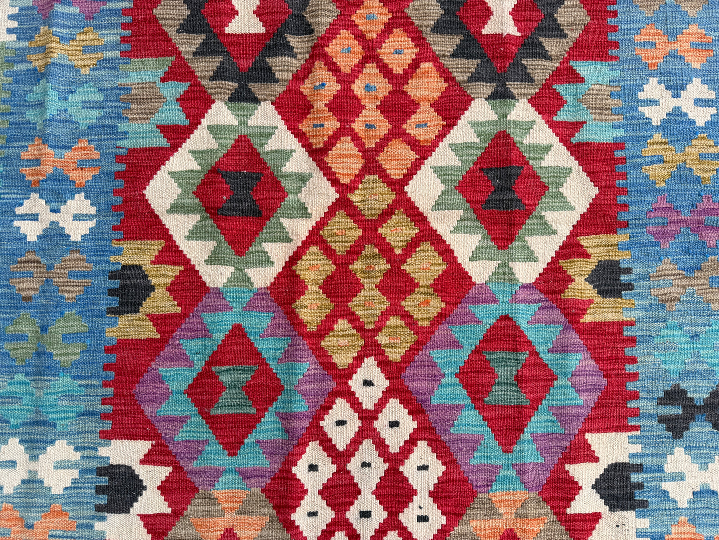 Classic Afghan Maimana Kilim 200x145cm