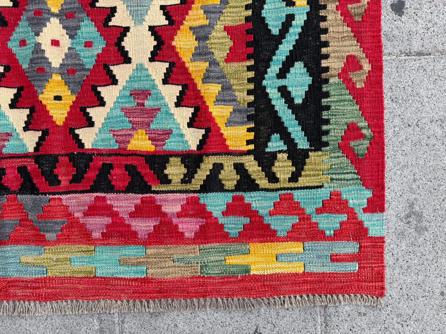 Classic maimana kilim 180x126cm