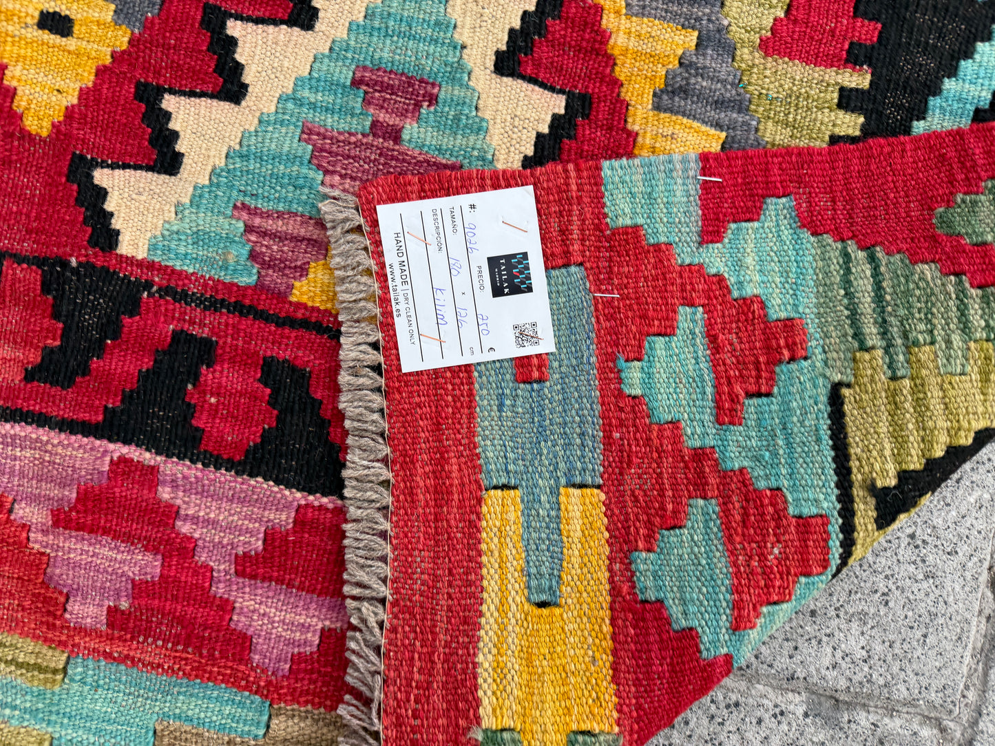 Classic maimana kilim 180x126cm