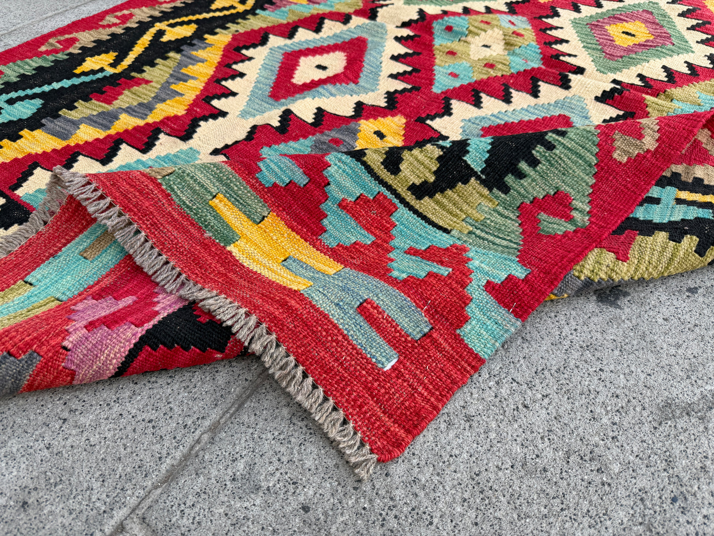 Classic maimana kilim 180x126cm