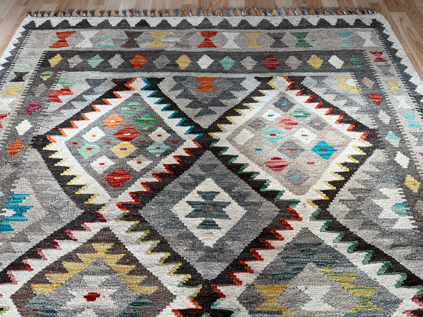Classic Afghan Maimana Kilim