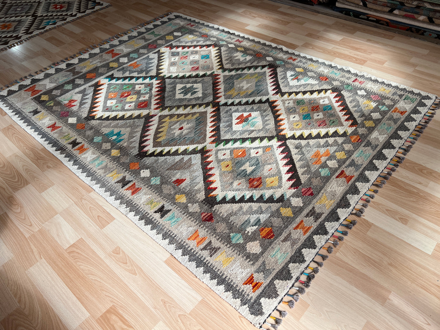 Classic Afghan Maimana Kilim