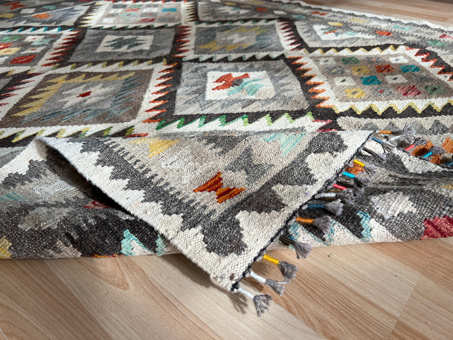 Classic Afghan Maimana Kilim