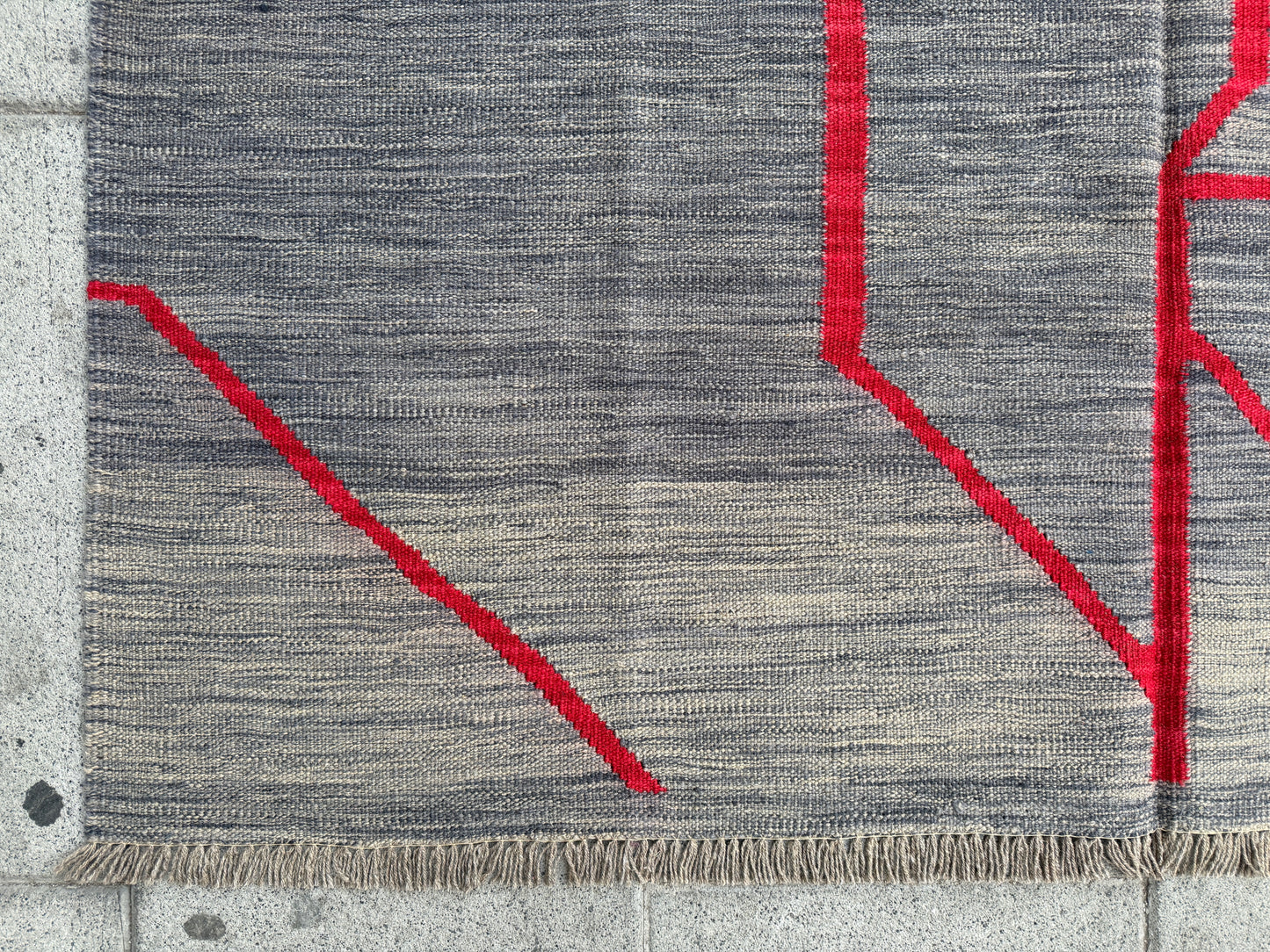 Comtemporary design Kilim 244x170cm