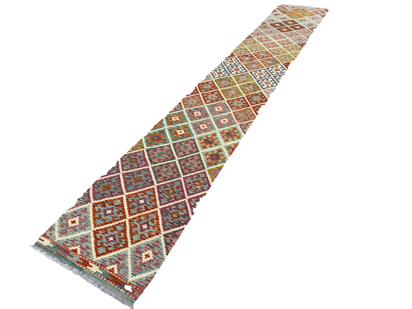 Afghan Miamana kilim Runner 486x78cm.