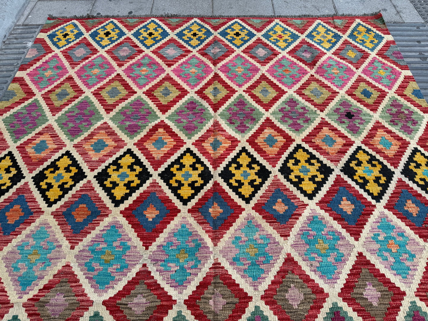 Classic Maimana Kilim 300x206cm