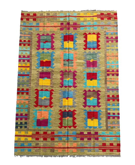 Contemporary design Kilim 300x200cm