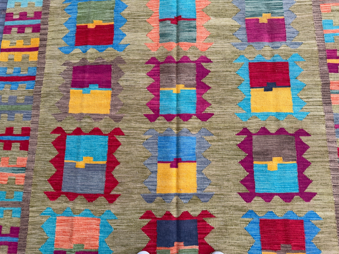 Contemporary design Kilim 300x200cm