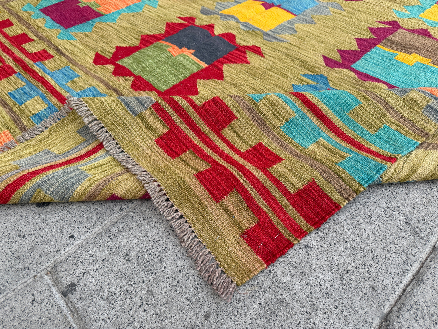 Contemporary design Kilim 300x200cm