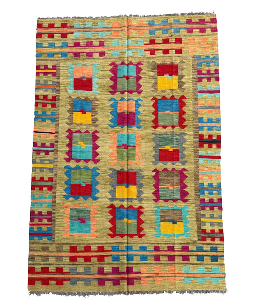 Contemporary design Kilim 300x200cm