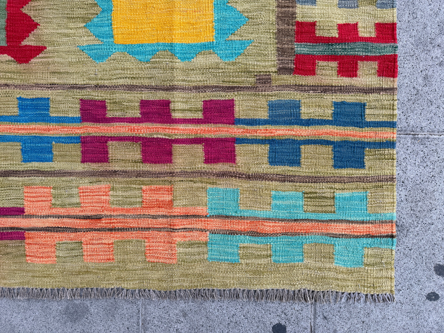 Contemporary design Kilim 300x200cm