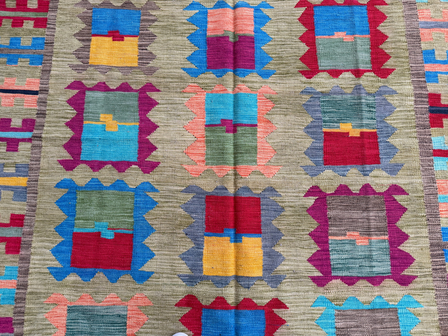 Contemporary design Kilim 300x200cm