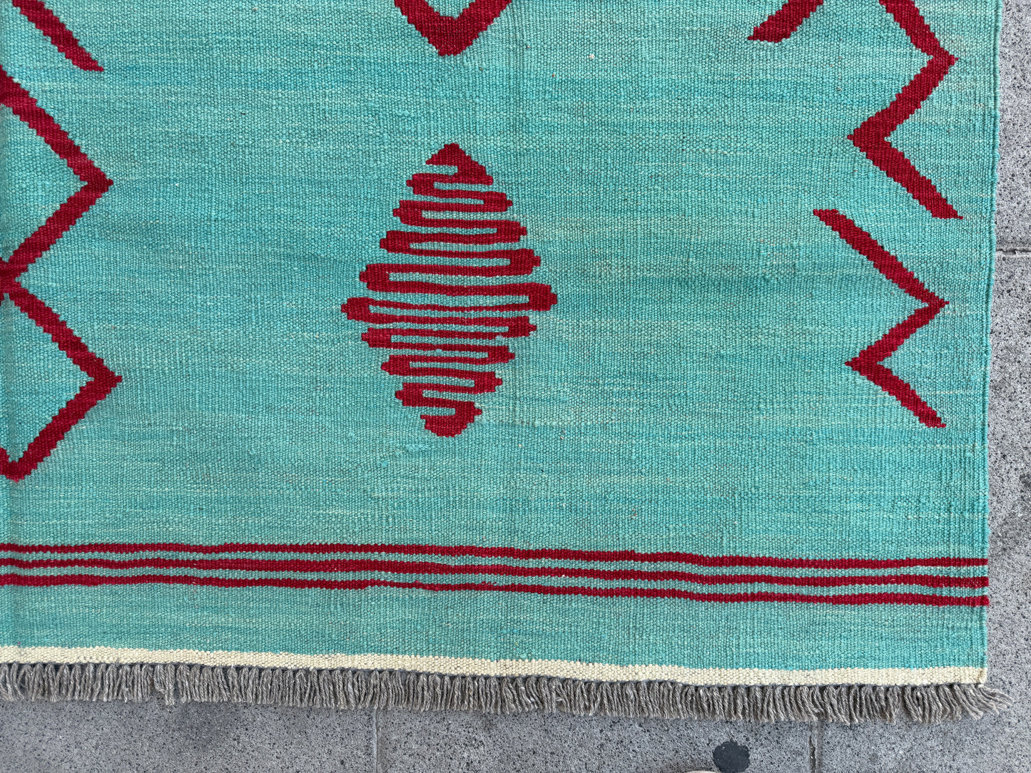 Comtemporary design Kilim 240x175cm