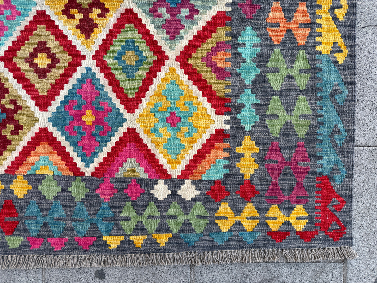 Classic Maimana Kilim 305x210cm