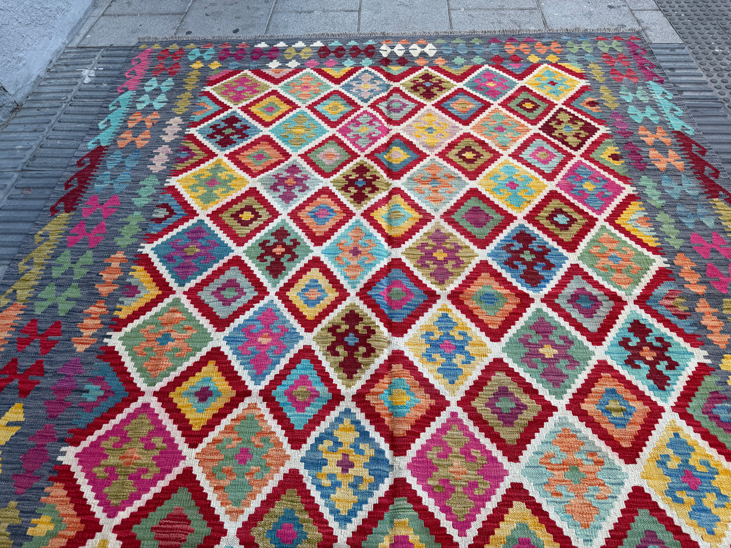 Classic Maimana Kilim 305x210cm