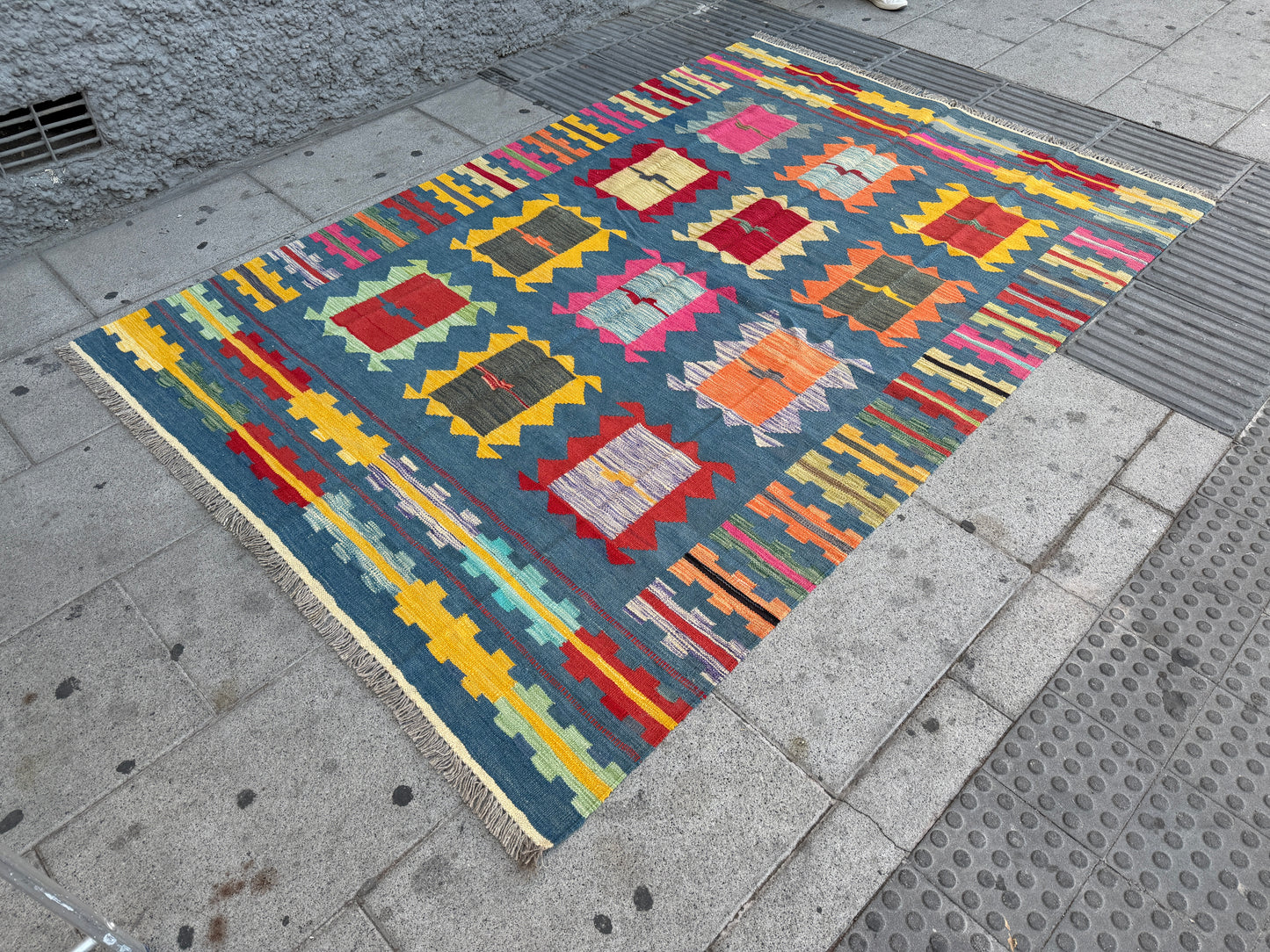 Comtemporary design Kilim 245x166cm
