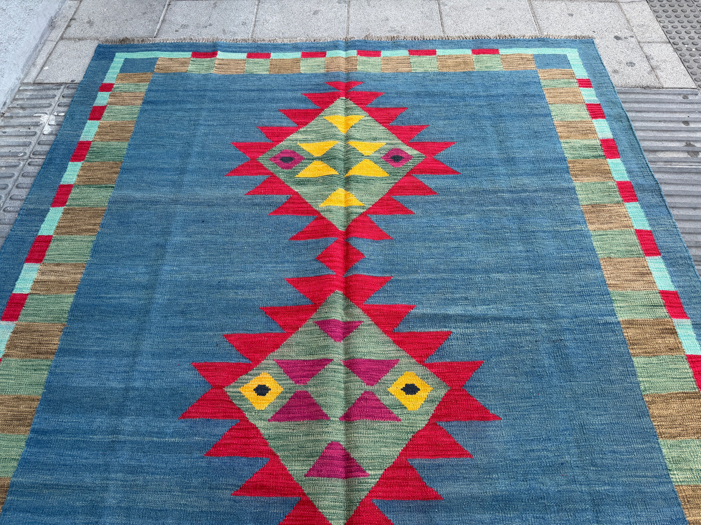 Contemporary design Kilim 300x200cm