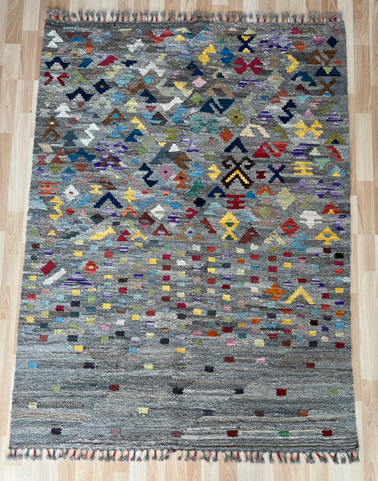 Classic Afghan Maimana Kilim