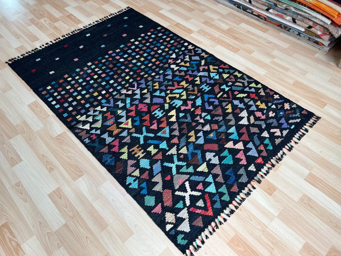 Classic Afghan Maimana Kilim