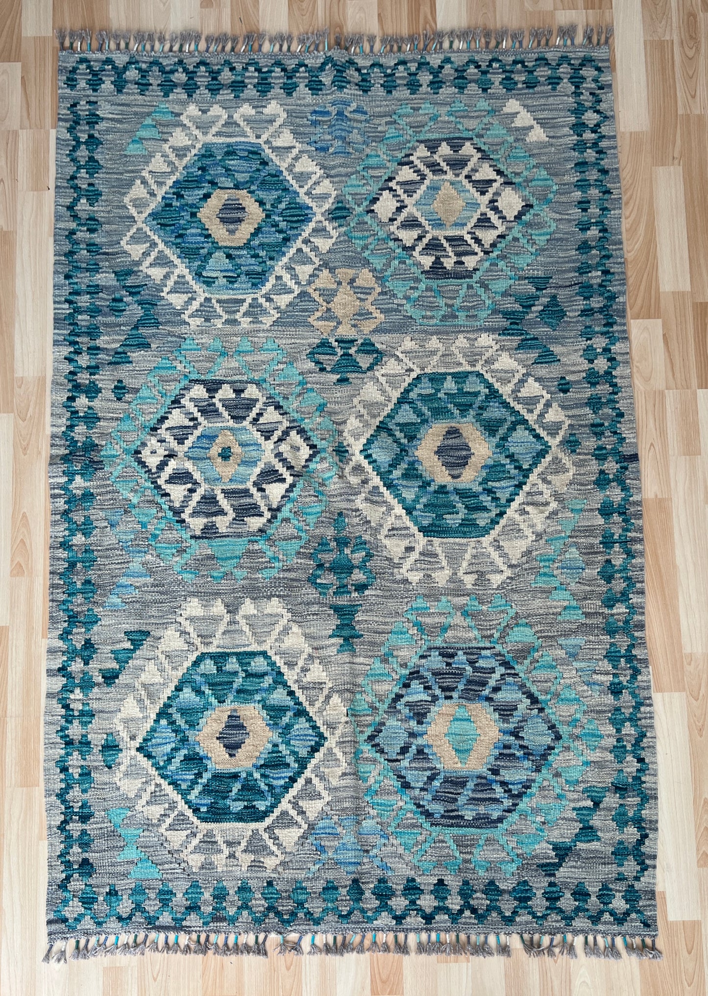 Classic Afghan Maimana Kilim