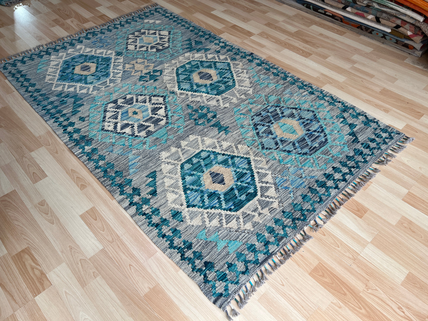 Classic Afghan Maimana Kilim
