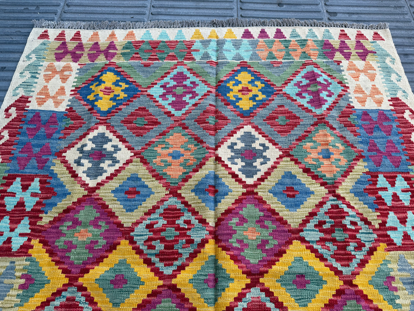 Classic Afghan Maimana Kilim 200 x 153cm