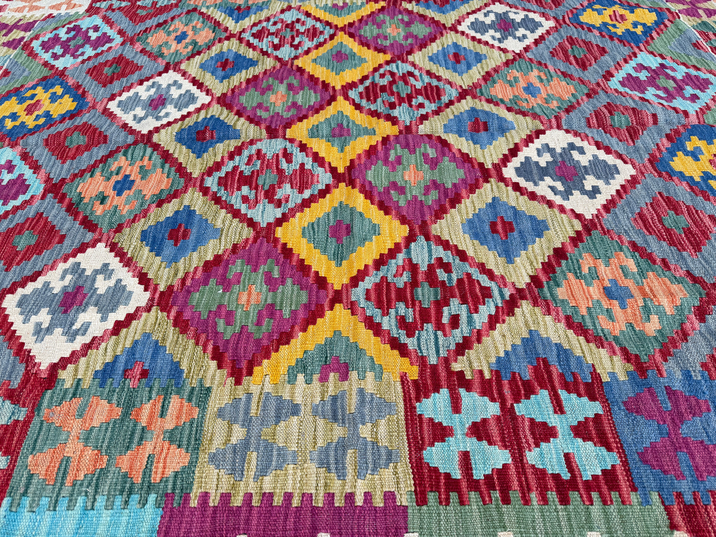 Classic Afghan Maimana Kilim 200 x 153cm