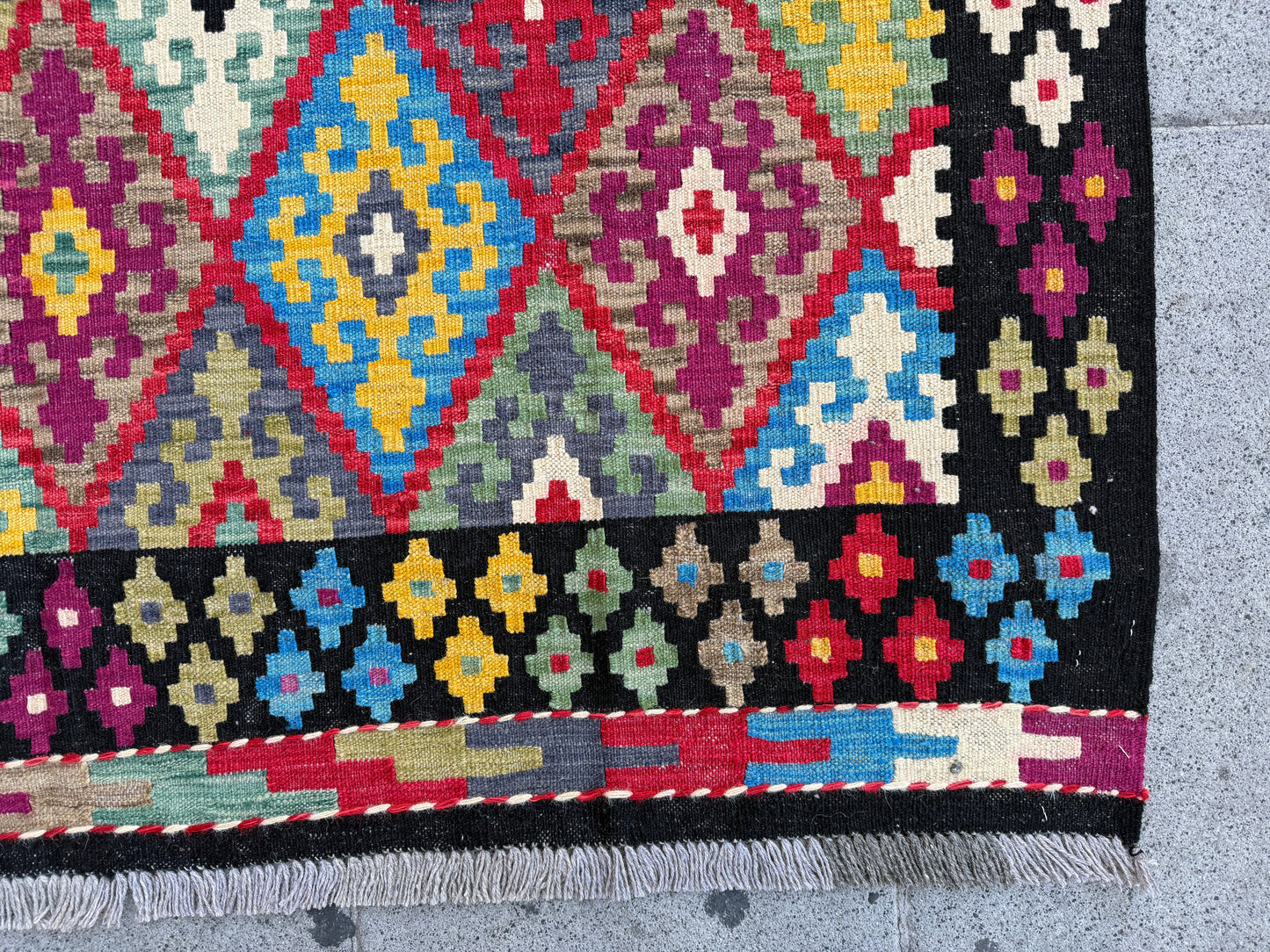 Classic Afghan Maimana Kilim 200 x 157cm