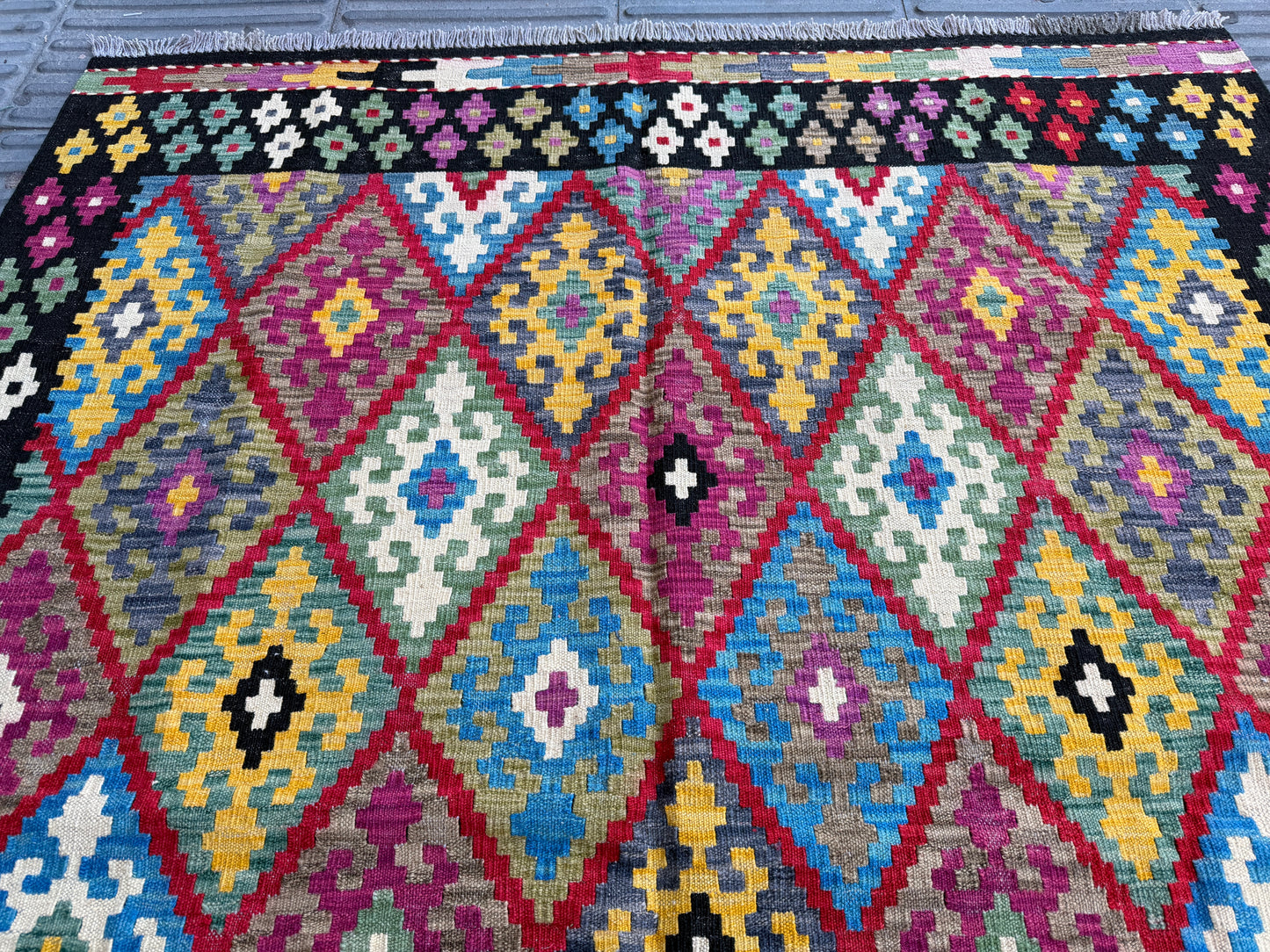 Classic Afghan Maimana Kilim 200 x 157cm