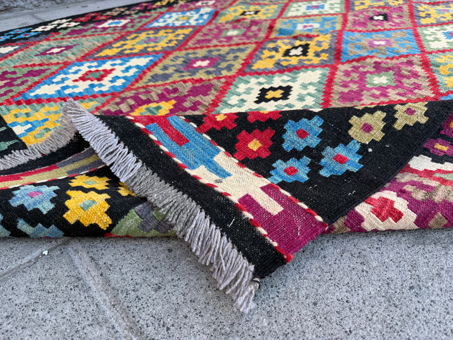 Classic Afghan Maimana Kilim 200 x 157cm