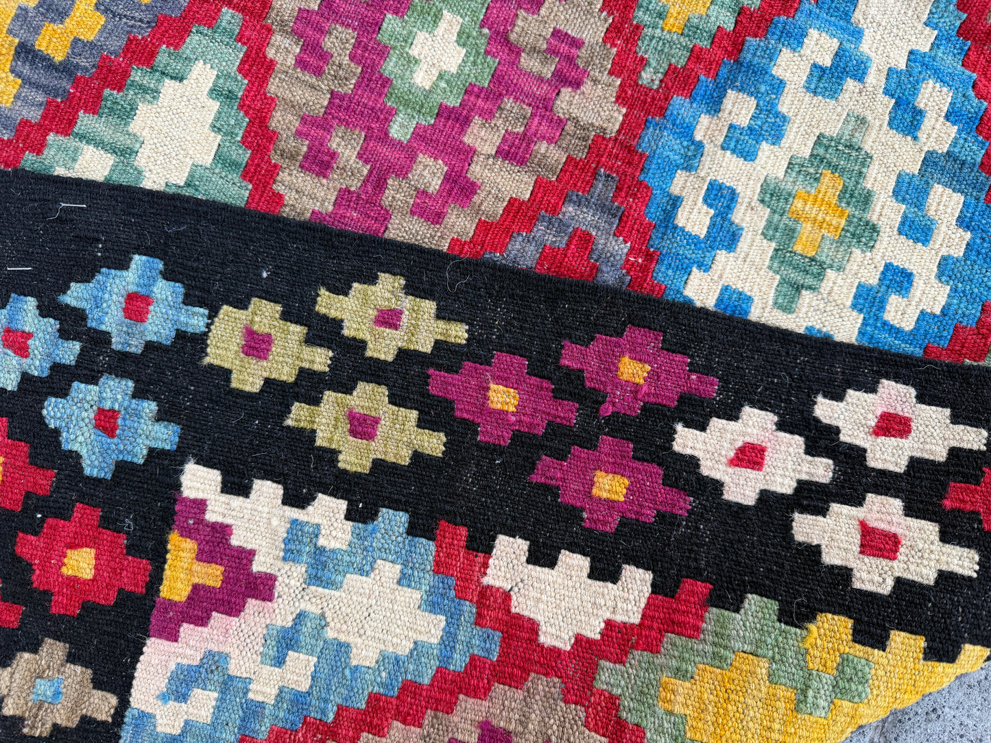 Classic Afghan Maimana Kilim 200 x 157cm