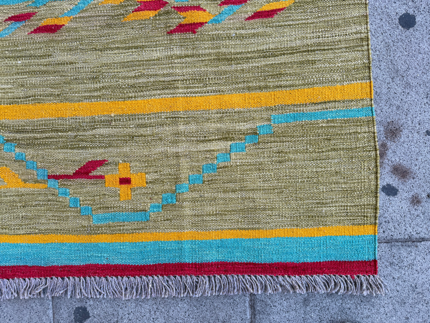 Contemporary design Kilim 202 x 157cm