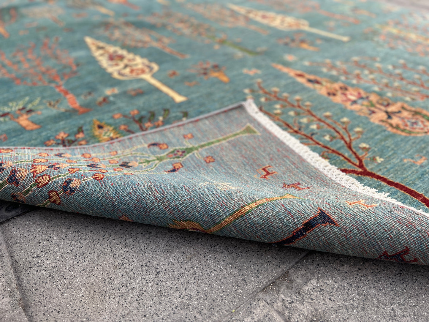 Kazak Oriental Rug.