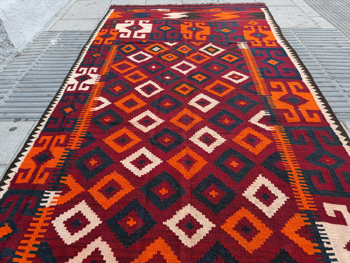Vinatge kilim 382x157cm