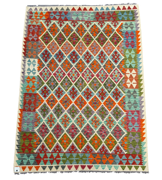 Afghan Maimana Kilim 300x214cm