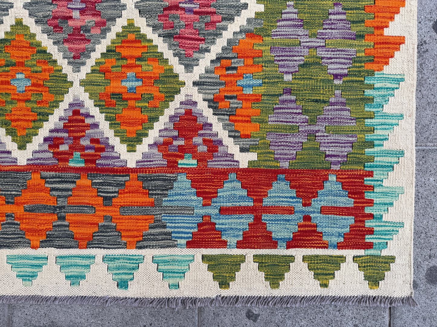 Afghan Maimana Kilim 300x214cm
