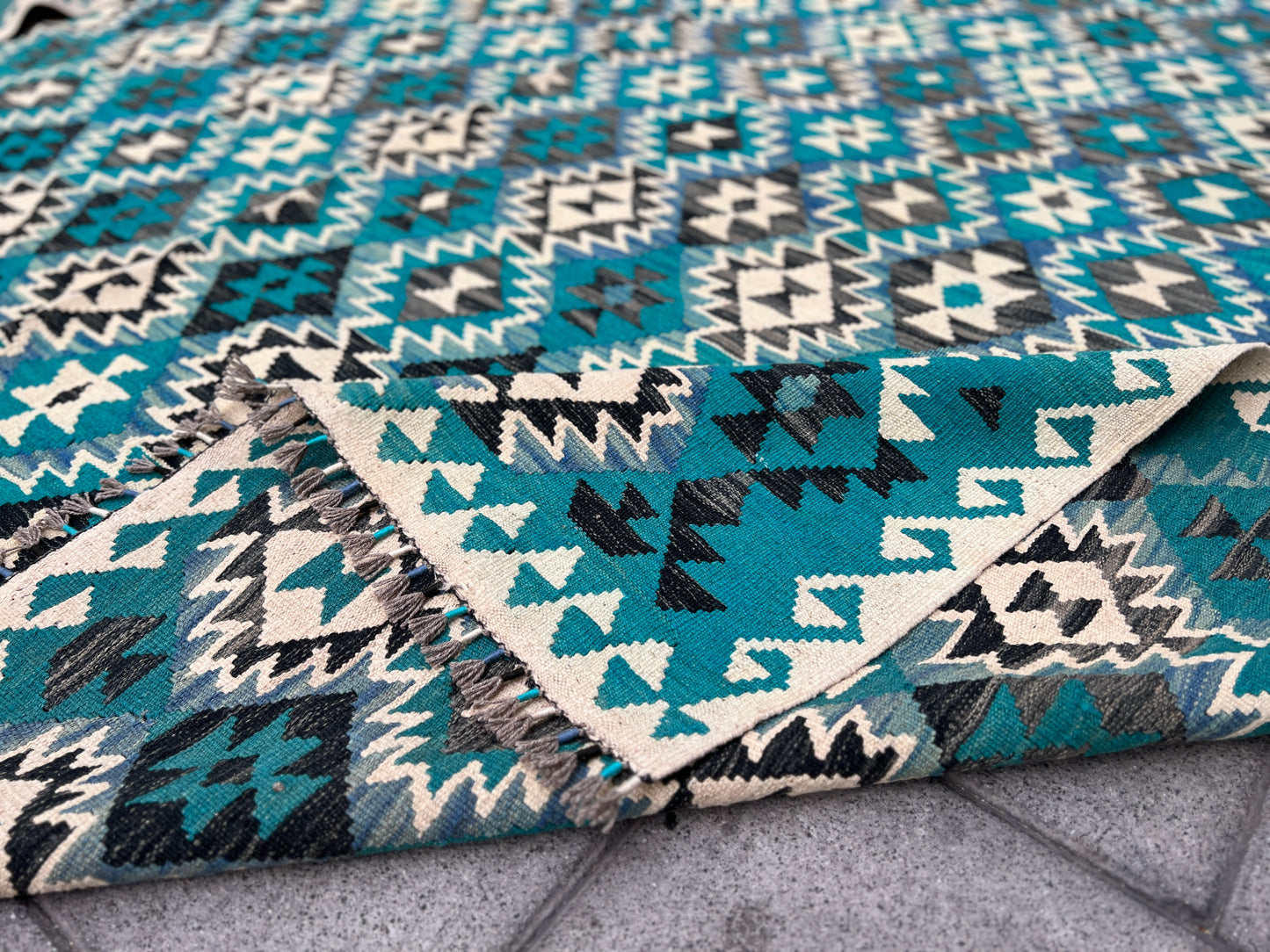 Classic Afghan Maimana Kilim