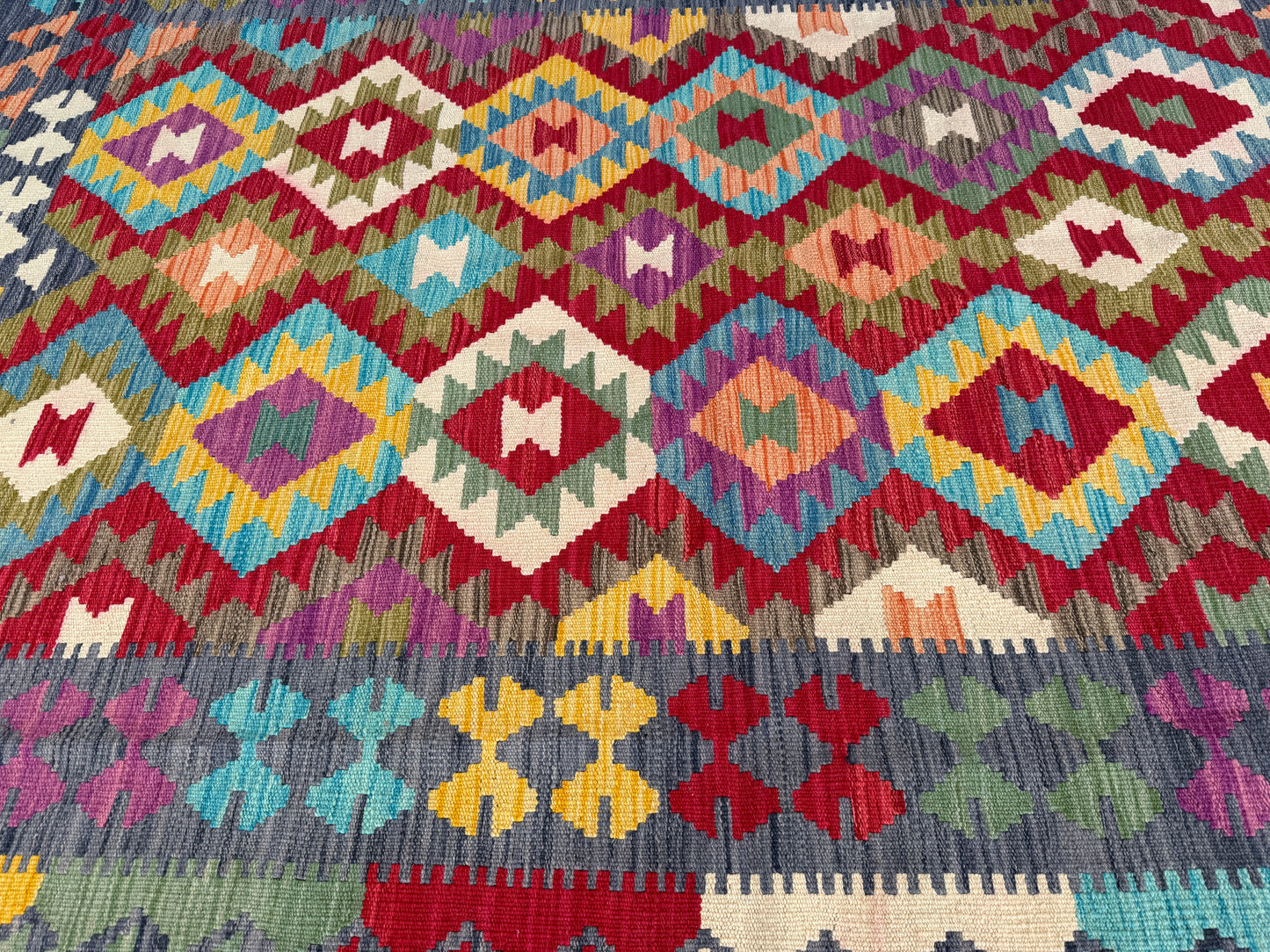 Classic Afghan Maimana Kilim 200 x 150cm