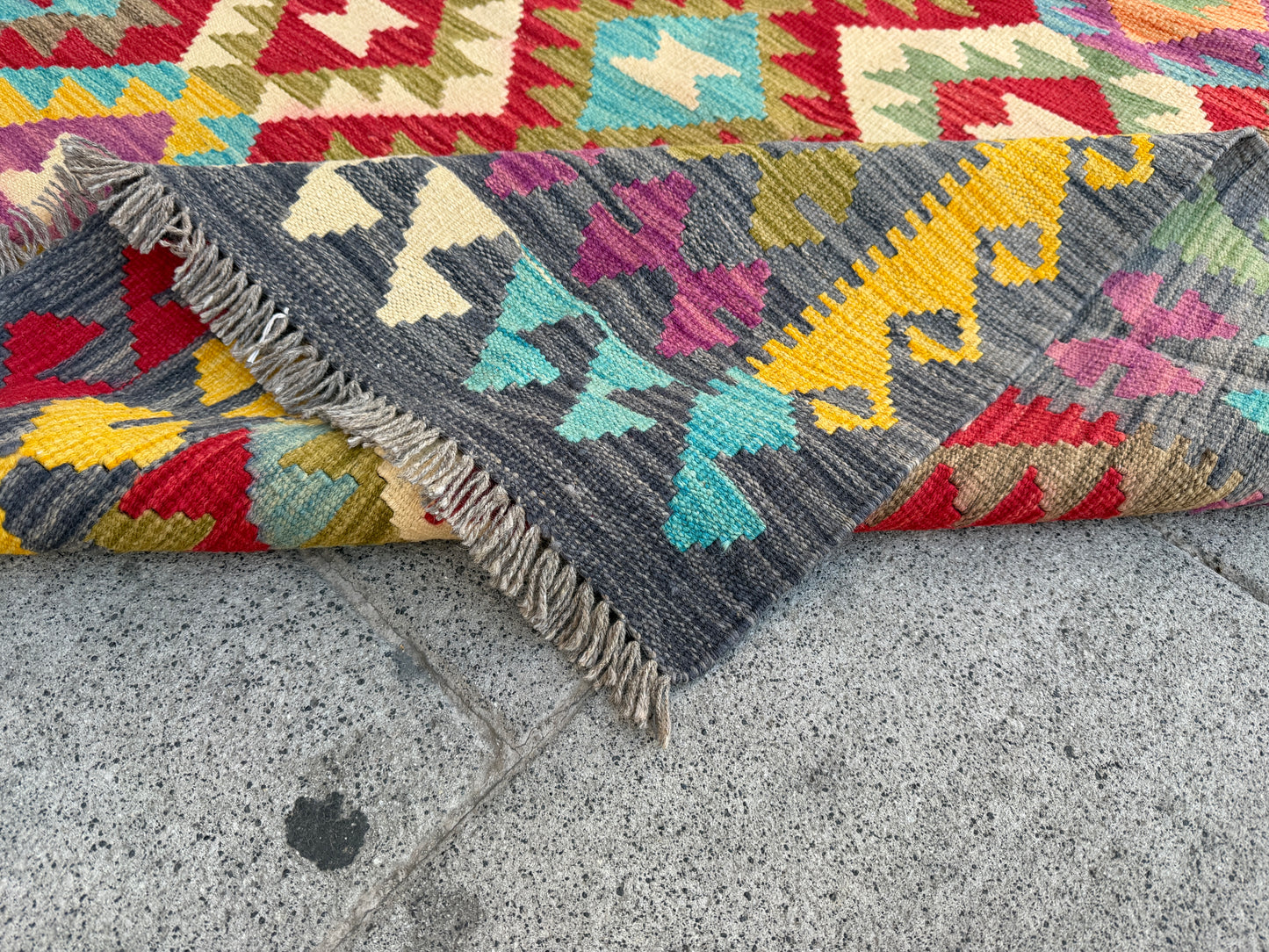 Classic Afghan Maimana Kilim 200 x 150cm