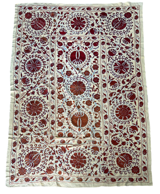 Suzani Silk Embroidered