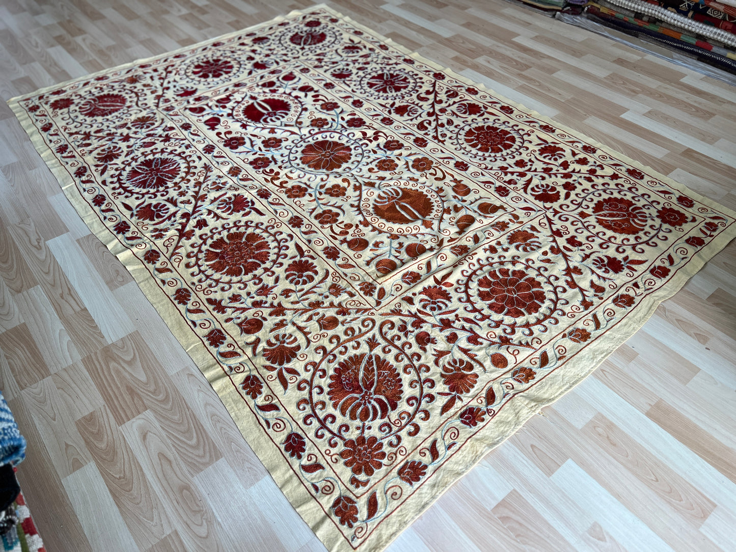 Suzani Silk Embroidered