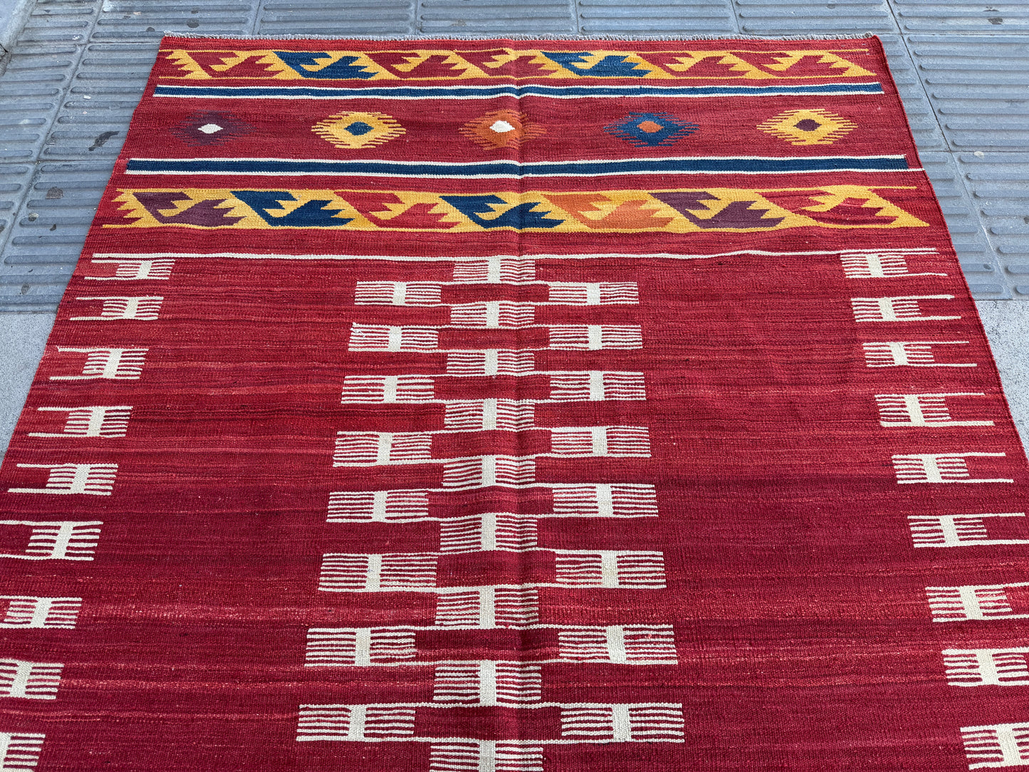 Contemporary design Kilim 250x176cm