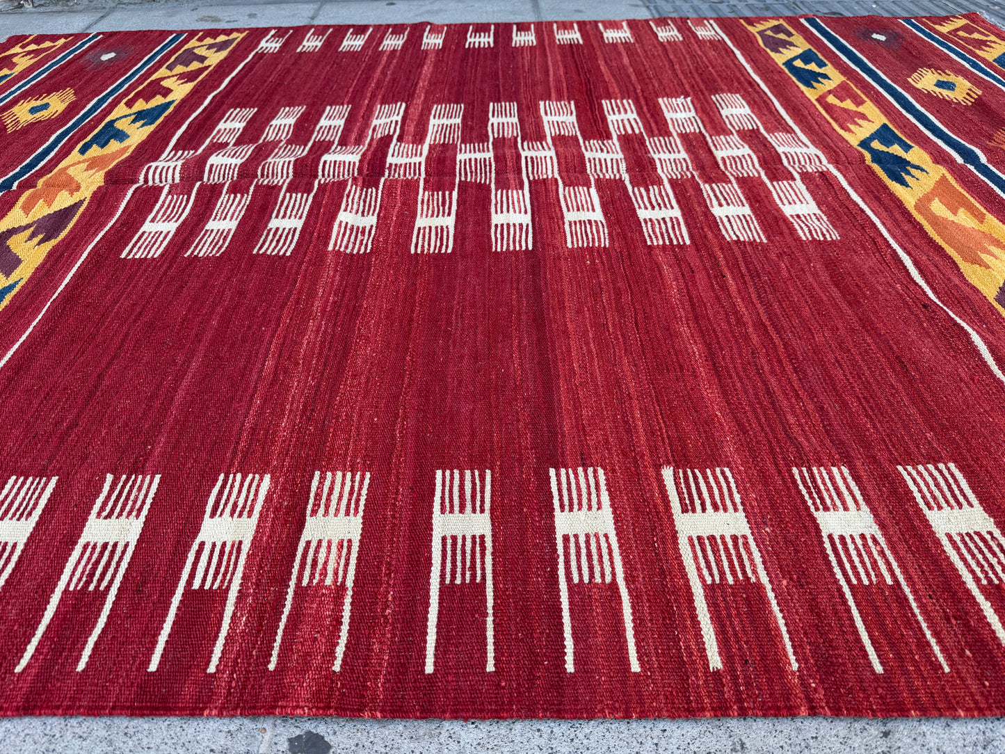 Contemporary design Kilim 250x176cm