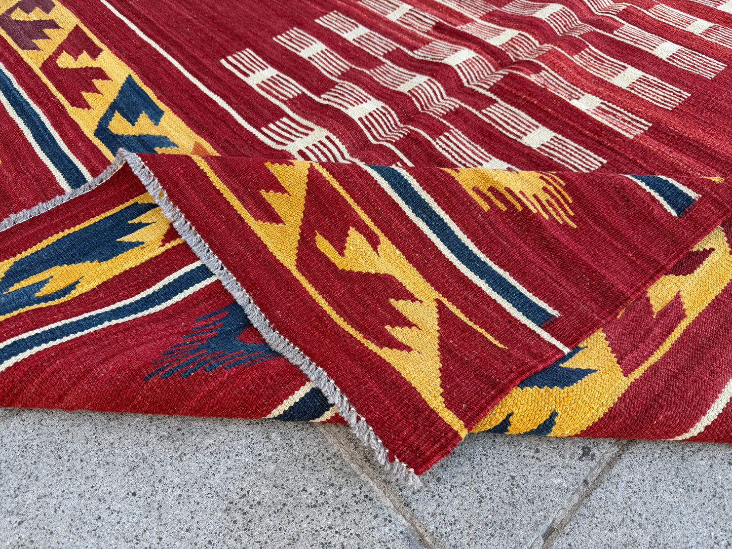 Contemporary design Kilim 250x176cm