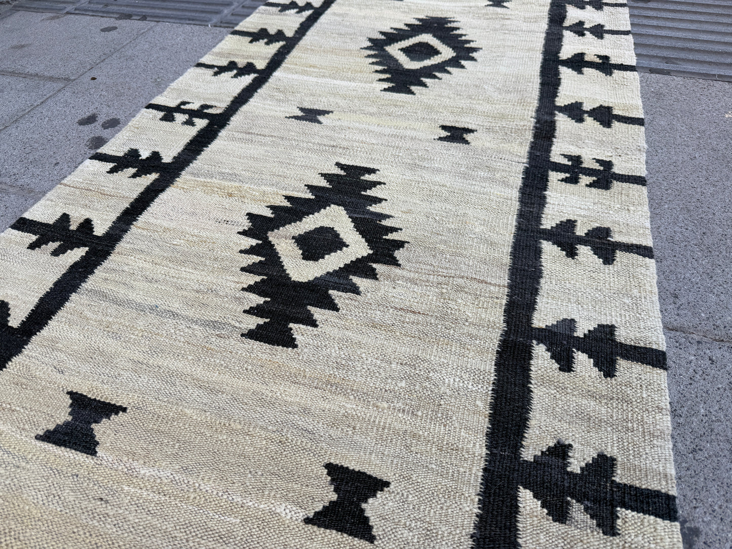 Maimana kilim Runner 345x80cm