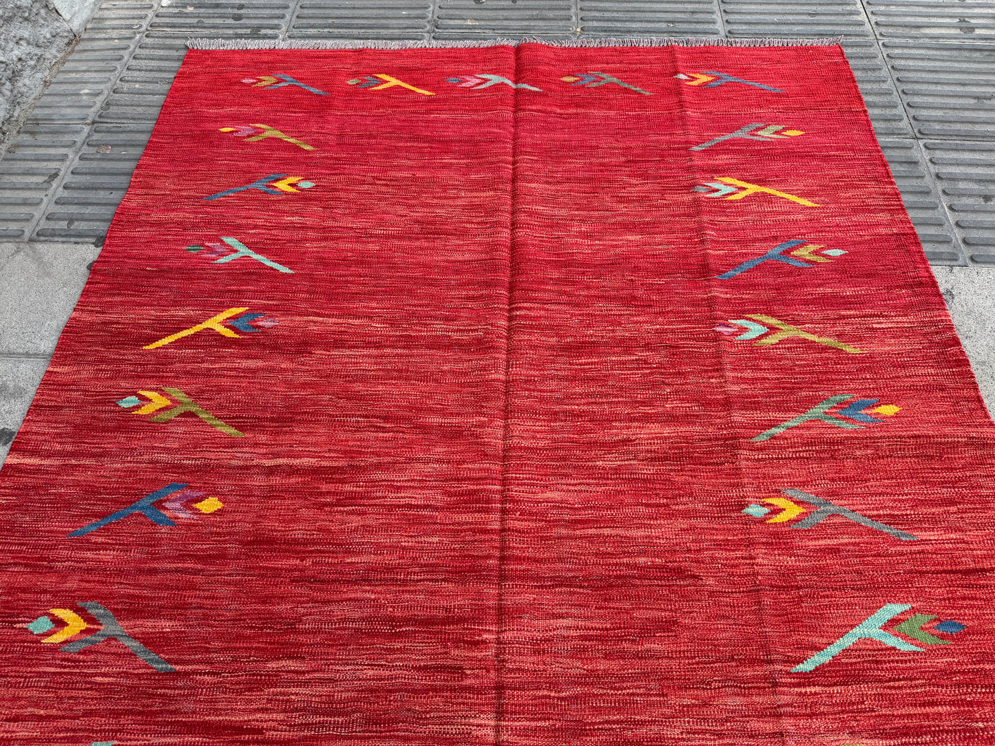 Comtemporary design Kilim 243x172cm
