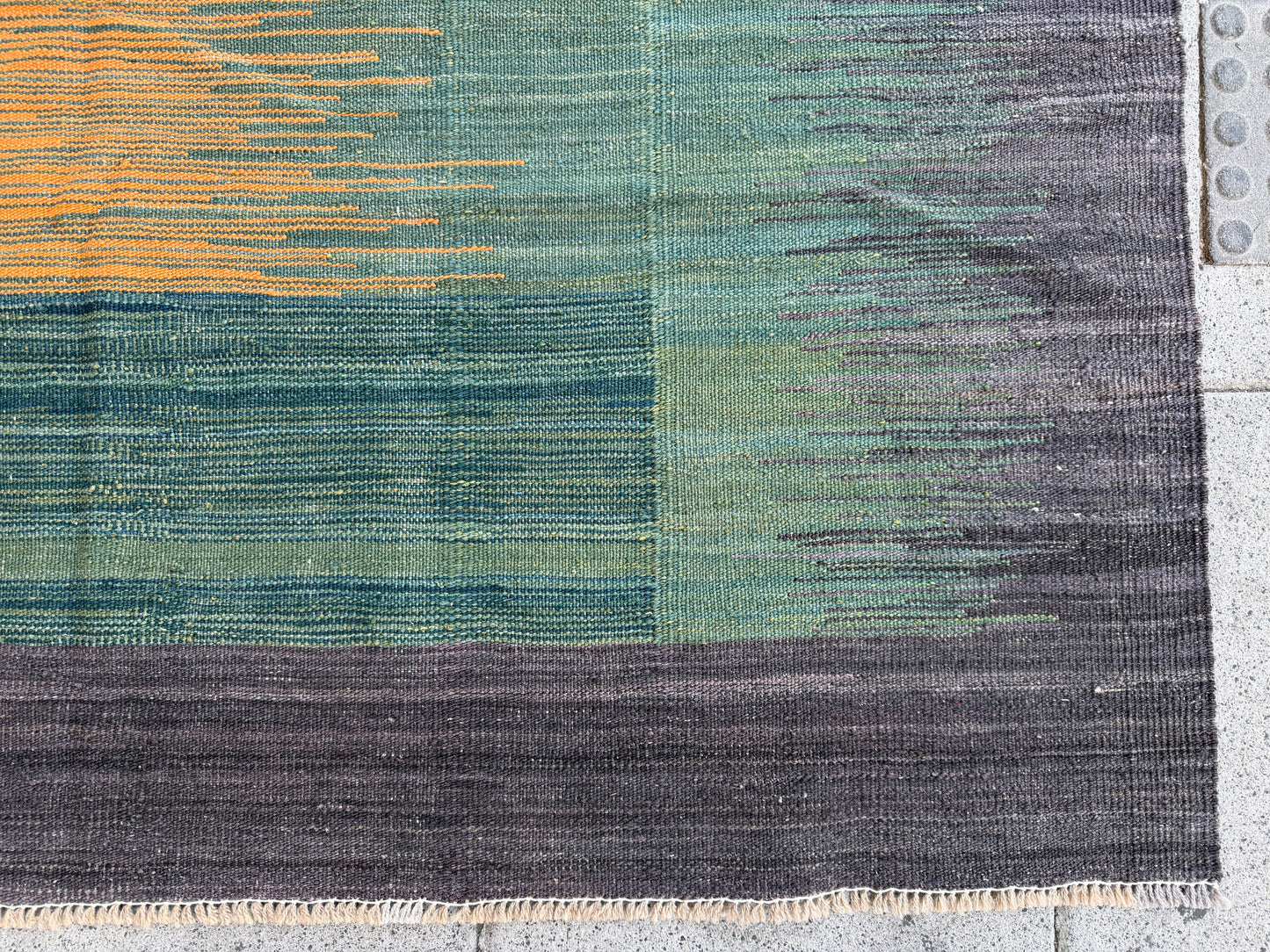 Contemporary design Kilim 290x250cm