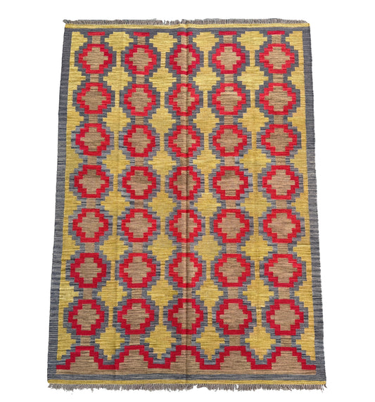 Comtemporary design Kilim 243x186cm